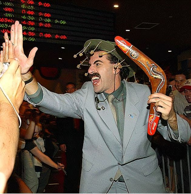 High Five Borat